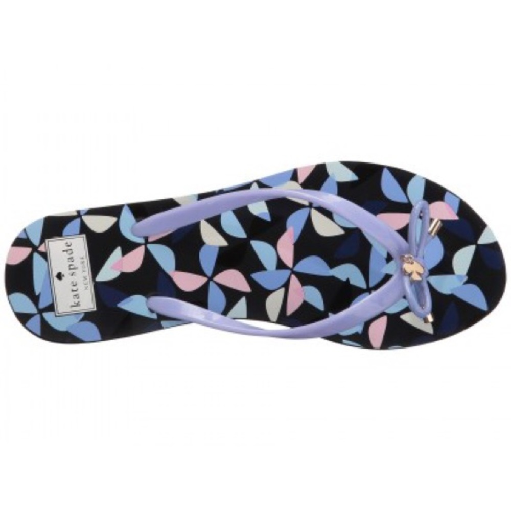 ONLY 1 LEFT- NWT Kate Spade Nova Lilac flip flops - Picture 4 of 6